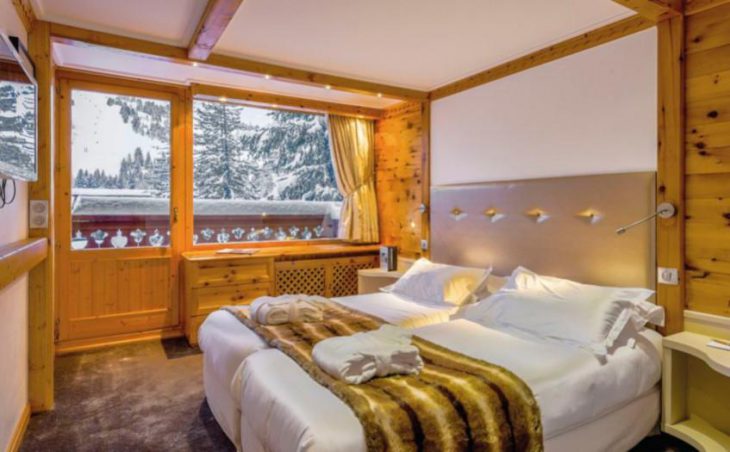 Les Sherpas Hotel, Courchevel, Twin Room